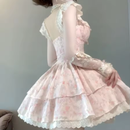 プリンセスハイウエストレイヤードドレス