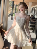 フェザーミニドレス 全2種